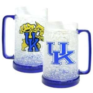  Kentucky Wildcats NCAA Crystal Freezer Mug: Kitchen 