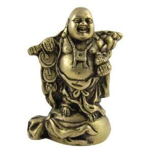 Laughing Buddha Religious Statue Brass Figurines