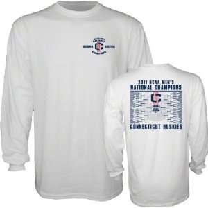   NCAA Basketball National Champions Bracket Long Sleeve T Shirt: Sports