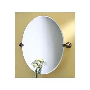  Gatco Tiara Large Oval Vanity Mirror 4329LC Chrome: Home 