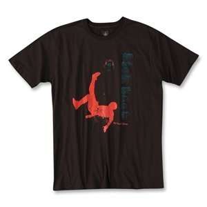  hidden Kick Back Soccer T Shirt (Brown)