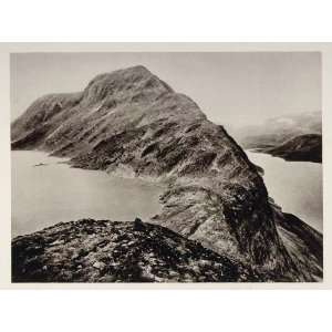  1930 Besseggen Ridge Gjende Bessvatnet Lake Norway NICE 
