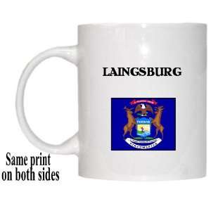  US State Flag   LAINGSBURG, Michigan (MI) Mug Everything 