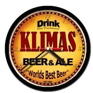  KLIMAS beer and ale cerveza wall clock: Everything Else