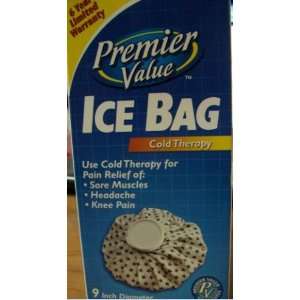  Premier Value Ice Bag   Cold Therapy (9 Diameter) Health 
