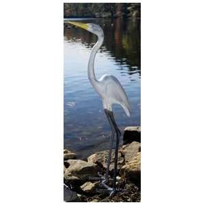  Great Egret I Statue Patio, Lawn & Garden