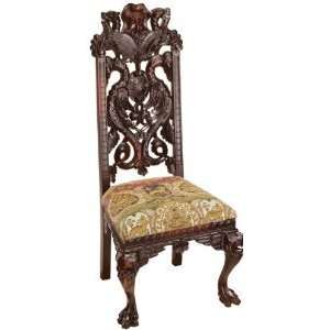   Solid Mahogany Antique Replica Knottingley Manor Chair