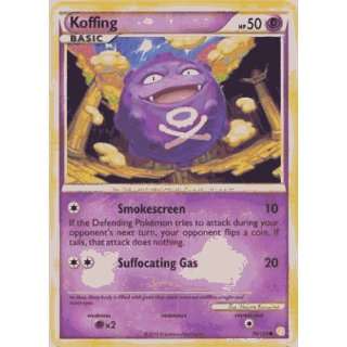   & Soulsilver Single Card Koffing #70 Common [Toy] Toys & Games