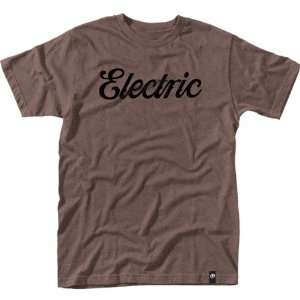  Electric Cursive Mens Short Sleeve Race Wear T Shirt/Tee 