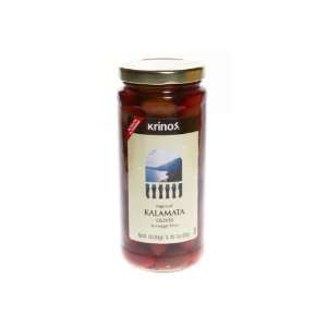 Kalamata Olives   Krinos   1 lb jar Grocery & Gourmet Food