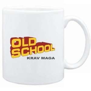    Mug White  OLD SCHOOL Krav Maga  Sports
