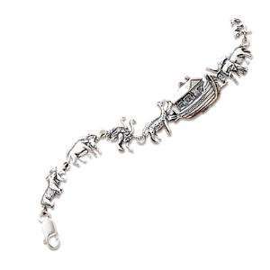  Noahs Ark Animals Sterling Silver Bracelet Jewelry