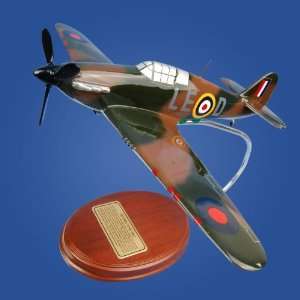  Hurricane MK1 UK RAF Quality Desktop Wood Model Plane 