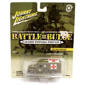   Johnny Lightning Battle of the Bulge WWII WC54 Ambulance: Toys & Games
