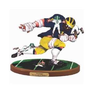  Michigan Wolverines Powerplay Rivalry Figurine Sports 