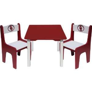 Fan Creations Oklahoma Sooners Table & Chair Set  Sports 