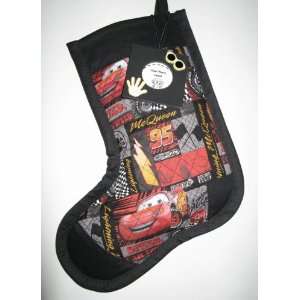  McQueen_Cars Christmas Stockings Home Made Quilting 
