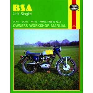  Haynes Manual   BSA Unit Singles 1958 1972 Automotive