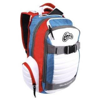  Skullcandy AP2 Audio Link Backpack   Red and White 