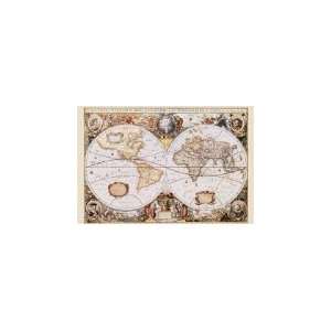  Map of the World, Antique Style (#124) Toys & Games