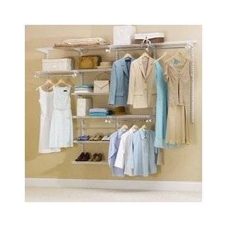 Rubbermaid 3H89 Configurations 4 to 8 Foot Deluxe Custom Closet Kit 