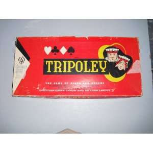  1968 Tripoley Board Game Crown Edition 