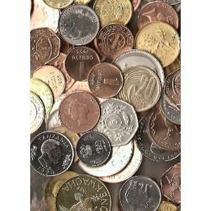  1 Pound Uncircuated World Foreign Coins. Average 100 to 110 Coins 
