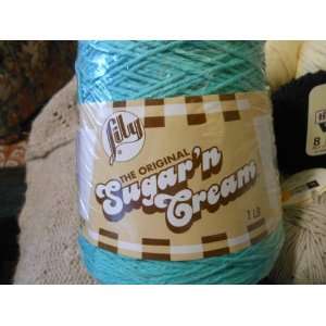  Sugar & Cream Yarn 1 Lb Cone Light Green Arts, Crafts 