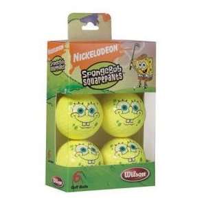  Wilson Sponge Bob Junior Golf Balls   6 pack Sports 