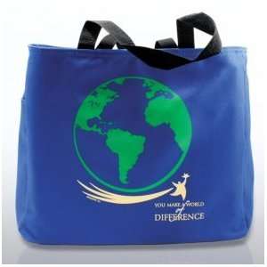  Tote Bag   You Make a World of Difference
