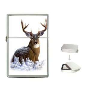  Deer Hunting Buck Flip Top Lighter Chrome 26316221 Sports 
