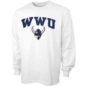   Vikings White Bare Essentials Long Sleeve T shirt: Sports & Outdoors