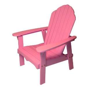  Global Sourcing W8201PK Pink Adirondack Chair Patio, Lawn 