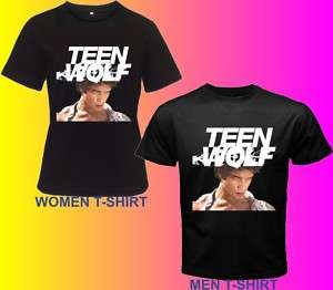 Teen Wolf 2011 TV Series Tyler Posey Black T shirt  