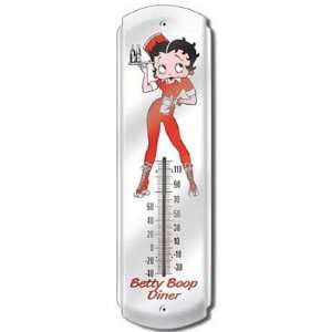   : (5x17) Betty Boop Diner Indoor/Outdoor Thermometer: Home & Kitchen