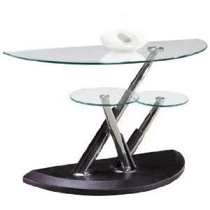  Fused Glass Top Sofa Table: Home & Kitchen