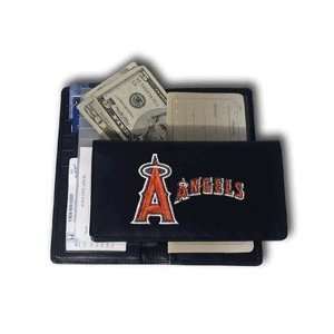  MLB Los Angeles Angels Leather Checkbook Cover Sports 