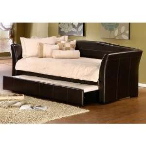  Hillsdale Montgomery Daybed with Trundle in Brown Faux 