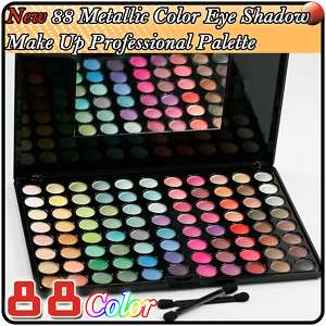 88 Metallic Colors Makeup Eyeshadow Palette Set 117B4  