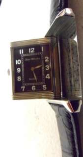 Jean Muller Reverso Black and Silver Dials  