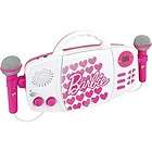 Digital Blue Barbie Sing Along CD Player with 2 Microphones Wh​ite 