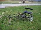 NEW Amish Handcrafted Custom Made Metal Easy Entry Pony Donkey Cart 
