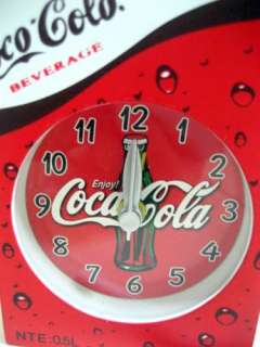 Coca Cola clock watch runs and chimes antique classic coke  