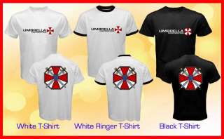 Umbrella Corporation Corp Resident Evil Logo T Shirt  