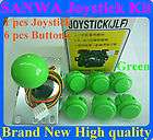   JLF TP 8YT with 6 Buttons OBSF 30 arcade jamma game kit (Green