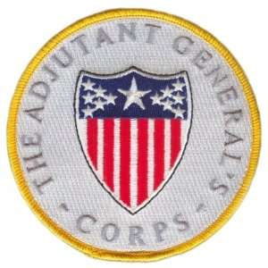 Adjutant General & Corp Patch