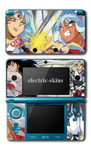   3DS inuyasha anime skin kit, anime cartoon, fight scene skin  3dsinuy