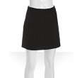 stella mccartney black stretch cotton a line mini skirt