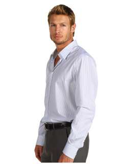 Versace Collection Long Sleeve Pinstripe Shirt at 