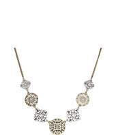 Lucky Brand   Two Tone Openwork Disc Collar Necklace